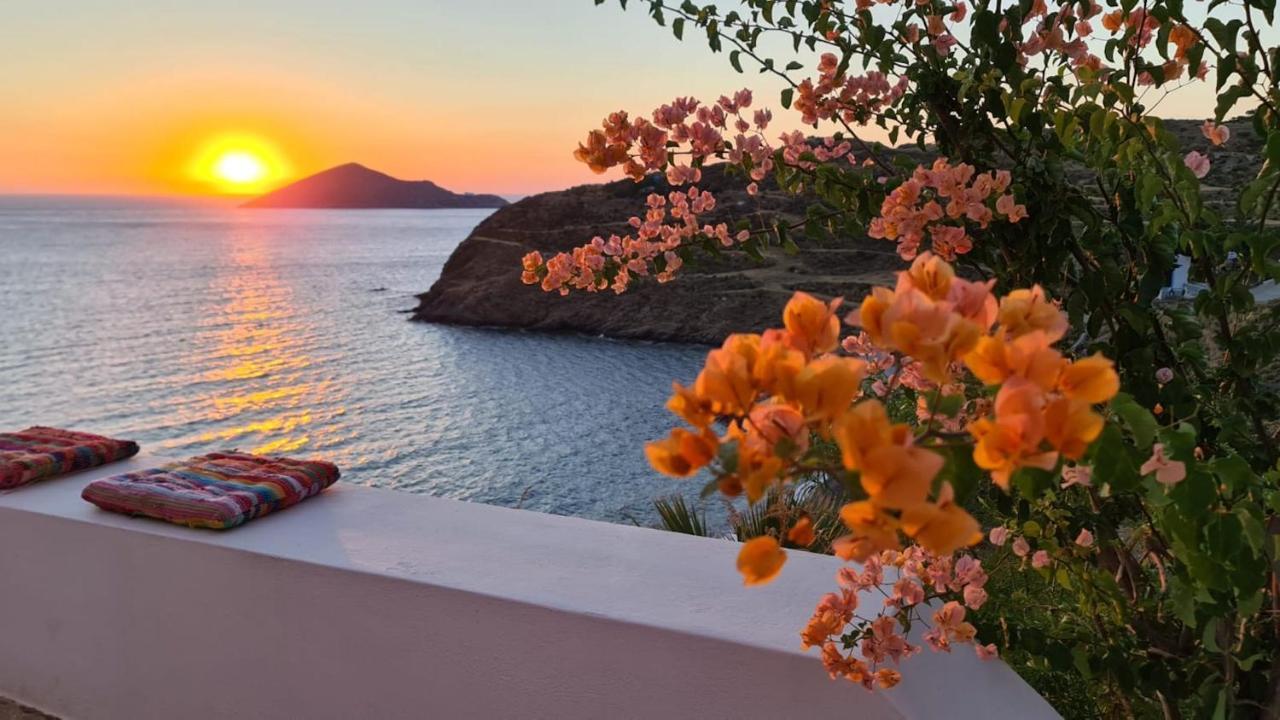 Ivi Beach Front Villa, Leros Vromolithos Dış mekan fotoğraf