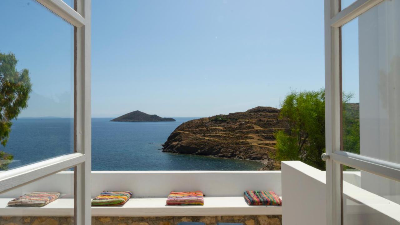 Ivi Beach Front Villa, Leros Vromolithos Dış mekan fotoğraf