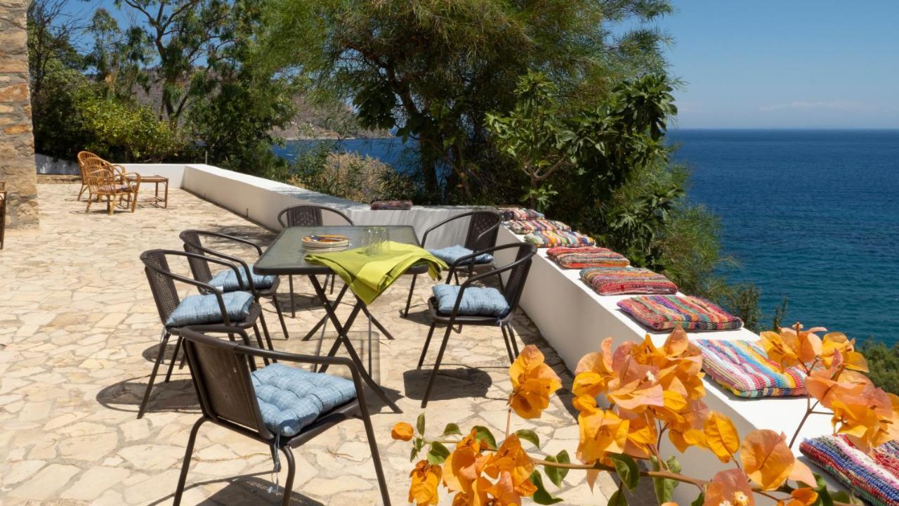 Ivi Beach Front Villa, Leros Vromolithos Dış mekan fotoğraf
